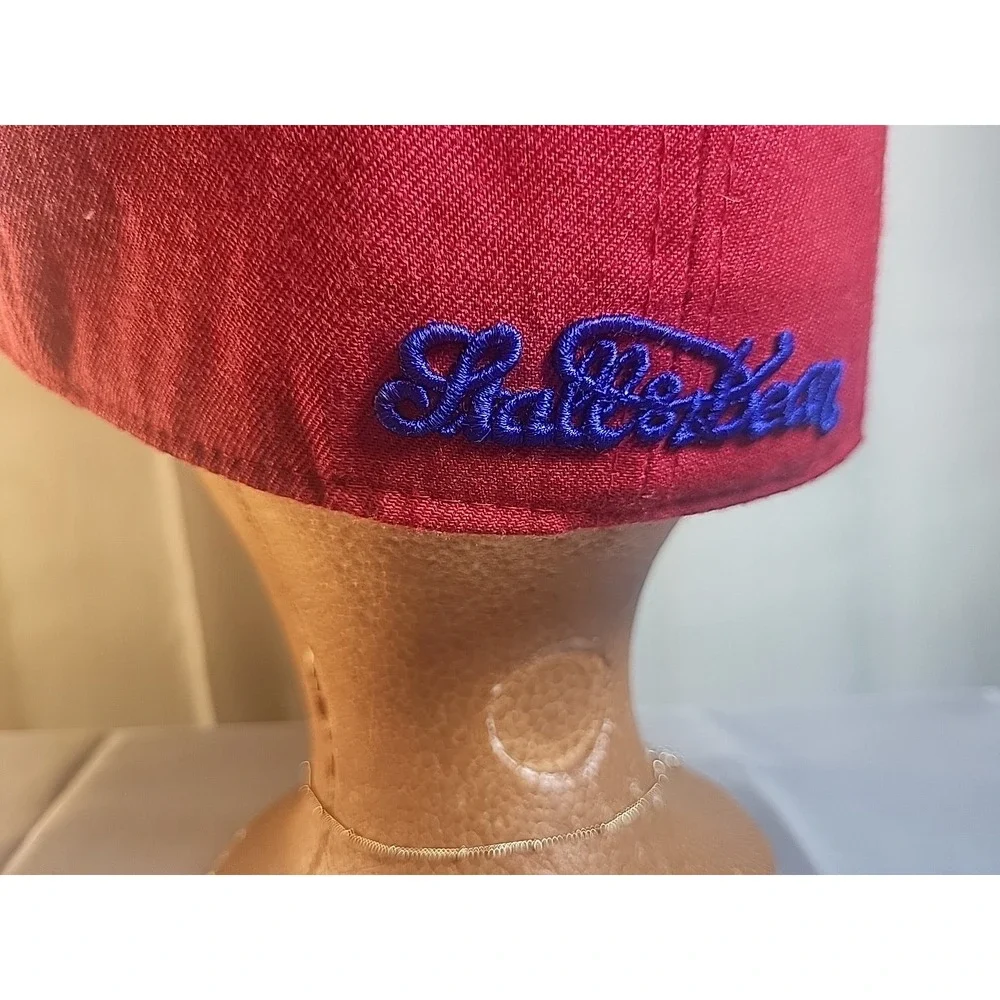 Stall & Dean Newark Eagles Fitted Hat - Negro League Baseball‎ Cap.
